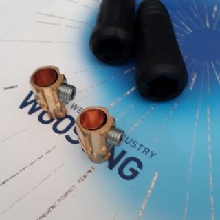1 cặp giắc 35-50 gắn dây máy hàn điện tử  (2 cái)