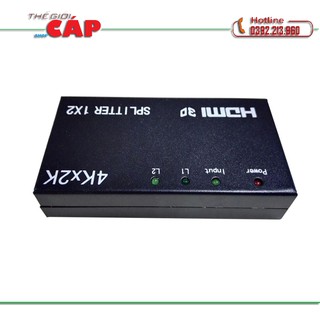 Bộ chia HDMI 1 ra 2 FULL HD 1080 HỖ TRỢ 3D