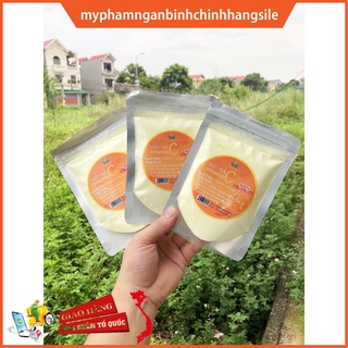 Mặt nạ vitamin C từ Cam cao cấp, dưỡng trắng da, cấp ẩm, tăng đàn hồi, trẻ hóa và làm sáng da