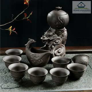 Bộ ấm trà Dragon cao cấp sang trọng - Home and Garden