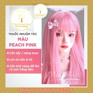 Thuốc nhuộm tóc Hồng Avatyl tặng kèm oxy và gang tay
