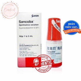 Nước nhỏ mắt chống cận thị Santen Sancoban Nhật Bản 0.02% 5ml
