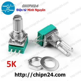[2 CON] Biến trở RK097N 3 chân 5K