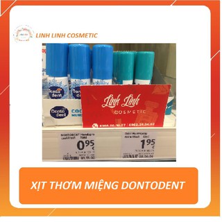 XỊT THƠM MIỆNG DONTODENT COOL FRESH 15ML