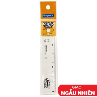 Thước Nhựa TourGroups 15cm - GuangBo-H06012 (Mẫu Màu Giao Ngẫu Nhiên)