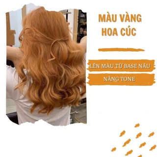 Thuốc Nhuộm Tóc Màu VÀNG HOA CÚC