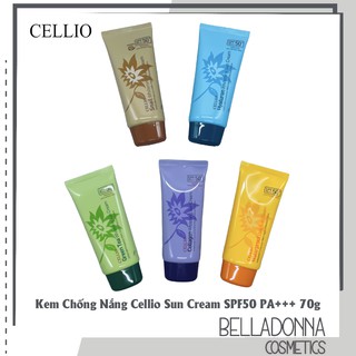 Kem chống nắng Cellio Whitening Sun Cream SPF50 PA+++ 70g