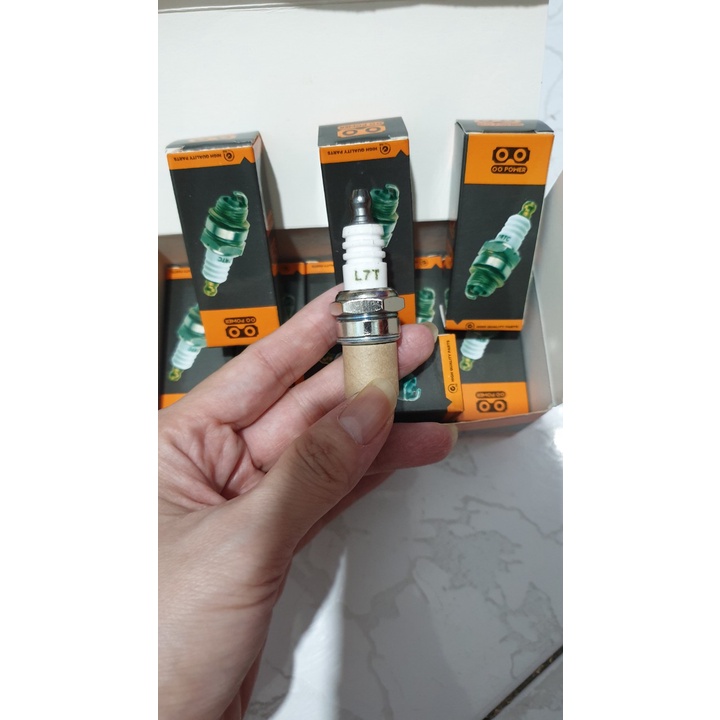 ( 2 cái) Bugi máy cắt cỏ - máy cưa/ bugi 2 thì