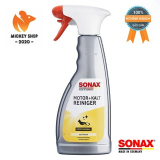 [ CAO CẤP ] Dung Dịch Làm Sạch Khoang Động Cơ Xe SONAX Engine and Cold Cleaner 543200 (500ml)