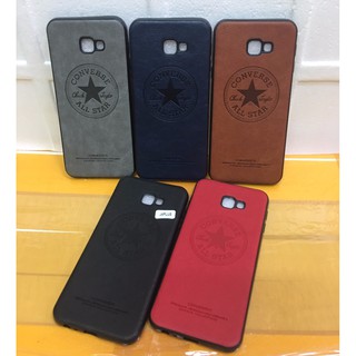 Ốp lưng cho Galaxy J4 Plus/ J4+ giả da Converse chống sốc siêu đẹp