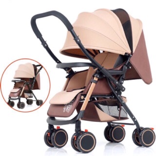 Xe Đẩy Cho Bé 2 Chiều 3 Tư Thế Gấp Gọn ♥FREESHIP♥, Xe Đẩy Nôi Cũi Chính Hãng Wisesonle