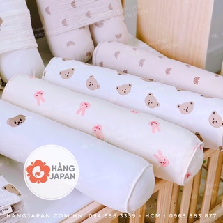 Gối ôm MOCHEE Muslin cao cấp giúp bé ngủ ngon kích thước 15x50cm