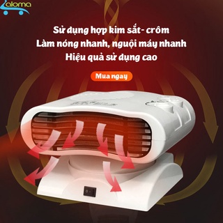 [MẪU MỚI 2022] Máy sưởi ấm kèm thổi gió DILIPU FH-09 xoay đảo chiều 3 tốc độ nóng gió