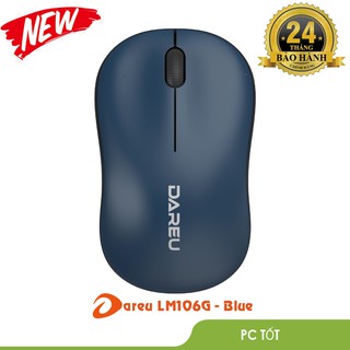 Chuột không dây giá rẻ DAREU LM106G BLUE- Chính hãng phân phối