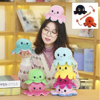Thú Bông Bạch Tuộc lật mặt 2 cảm xúc