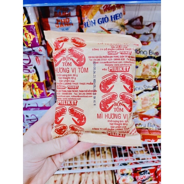 MỲ MILIKET 4 TÔM [COMBO 10]