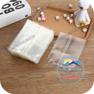 100 Cái Túi Bóng Kính Xếp Ly Đựng Hạt Cườm, Pha Lê, Phụ Kiện, Trang Sức Handmade