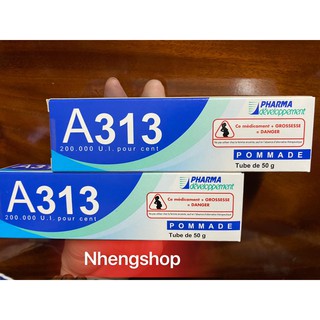 [50g][Pháp] KEM Dưỡng A313 POMMADE RETINOL 0.12% CREME