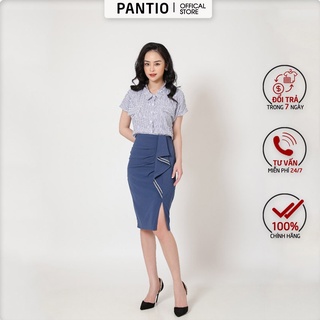 Áo sơ mi hoạ tiết kẻ sọc thời trang FAS31841 - PANTIO
