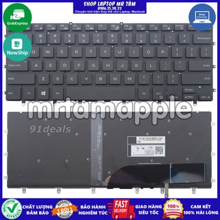 (KEYBOARD) BÀN PHÍM LAPTOP DELL XPS 15 9550 dùng cho Inspiron 15-7000 7558 7568, XPS 15 9550 9560, Precision M5510