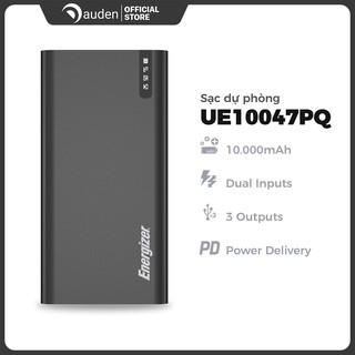 Sạc dự phòng Energizer 10.000mAh UE10047PQ Tích hợp sạc nhanh đa nền tảng