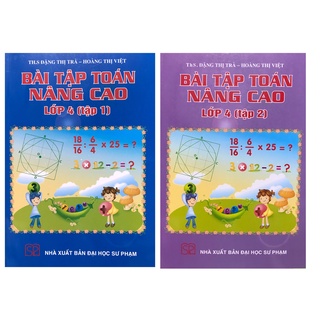 Sách - Bài tập toán nâng cao lớp 4 ( 2 tập )
