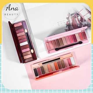 Phấn Mắt 12 Màu Lameila Play Color Eyes Kèm Cọ Trang Điểm bảng phấn mắt lameila