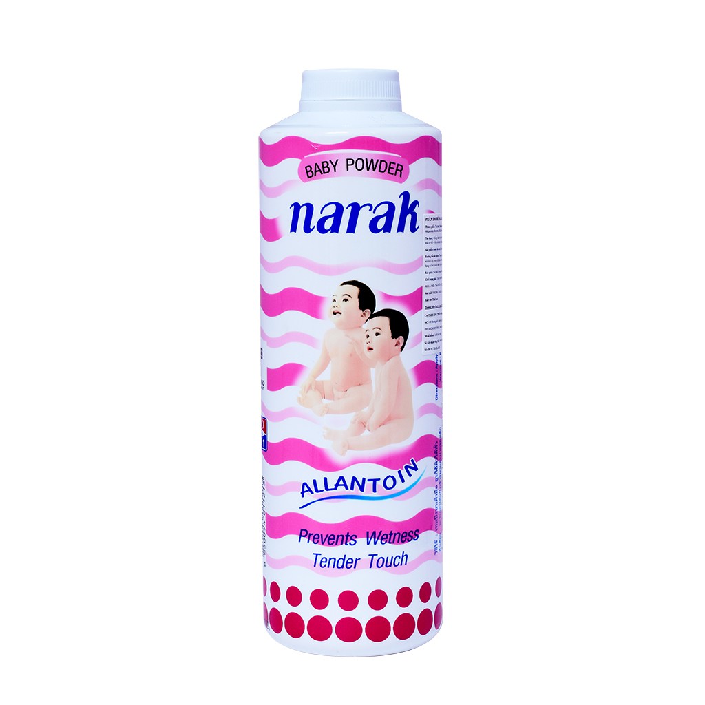 Phấn rôm 2 em bé Narak 350GR
