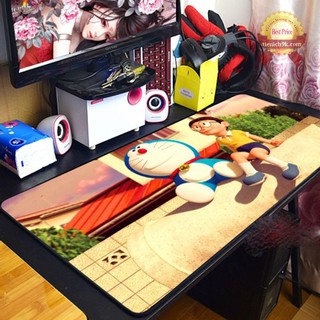 Bàn di chuột khổ to có viền Nobita Doremon Stand By Me – Tấm lót chuột bản to 80x30cm