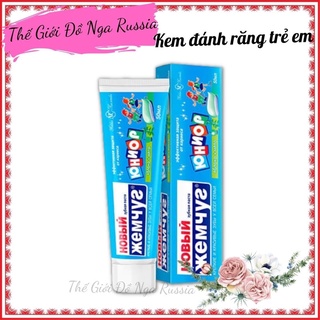 Kem Đánh Răng Trẻ Em Thương Hiệu Жемчуг Nga