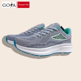 Giày Thể Thao Nữ Goya Wanno, Giày Chạy Bộ Nữ Goya màu Xám Xanh