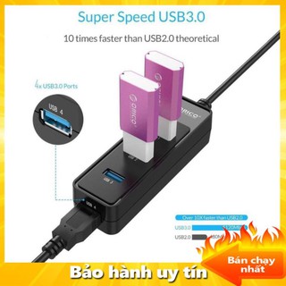 ( Xả kho sập sàn) đầu chia usb,Đầu chia 3 ổ USB ORICO - bảo hành uy tín