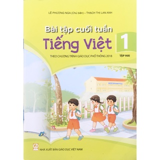 Sách - Bài tập cuối tuần Tiếng Việt 1 Tập 2