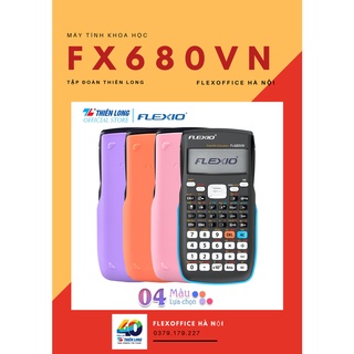 [Mã BMBAU50 giảm 10% đơn 99k] [CHÍNH HÃNG] Máy tính khoa học Flexio Flexoffice FX680Vn