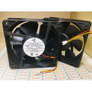 Quạt hút MELCO MMF12D24DSRP1, 24VDC, 0.36A 120x120x38mm