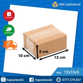 [Giá Sập Sàn] Hộp Carton 12x10x5 Thùng Giấy Đựng Hàng Phụ Kiện Trang Sức Mỹ Phẩm Nhỏ