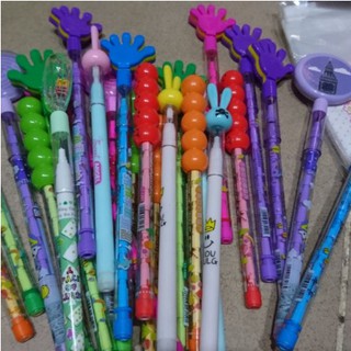 Combo 20 bút chì đốt , chì khúc nhiều hình ngộ nghĩnh
