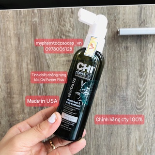 #Chi_USA_Chính_Hãng_100% Tinh chất chống rụng kích thích mọc tóc CHI Power Plus Vitamin Hair &amp; Scalp Treatment