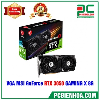 VGA Card màn hình MSI GEFORCE RTX 3050 GAMING X 8G mới chính hãng