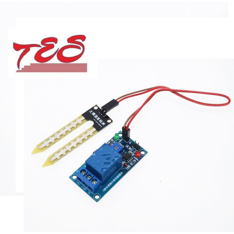 Mạch Relay Cảm Biến Độ Ẩm Đất