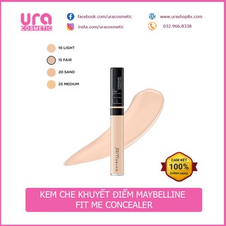 Kem Che Khuyết Điểm Mịn Lì Tiệp Mọi Tông Da Fit Me Concealer Maybelline New York 6.8ml
