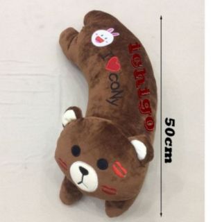 Gối ôm Brown " I love Cony "siêu cute