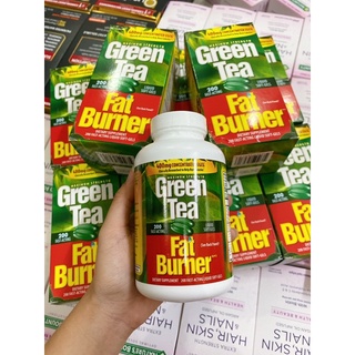 t08/2023 Viên uống giảm cân từ trà xanh Green Tea Fat Burner 200 viên của Mỹ