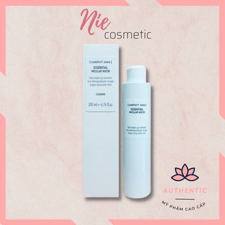 Nước tẩy trang Comfort zone- ESSENTIAL MICELAR WATER tẩy trang cho mọi loại da 200ml