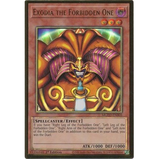 Thẻ bài Yugioh - TCG - Exodia the Forbidden One / MGED-EN005'