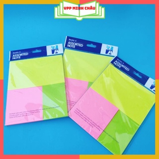 Giấy Nhớ Double A  [ 3 𝑺𝒊𝒛𝒆 ] Màu Dịu -Kích Thước Lần Lượt 𝟭𝟮𝟳*𝟳𝟲/𝟳𝟲*𝟳𝟲/𝟳𝟲*𝟱𝟭𝗺𝗺