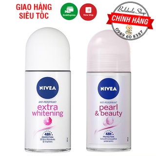 Lăn Nivea trắng mịn mờ vết thâm, ngọc trai 12ml - 50ml