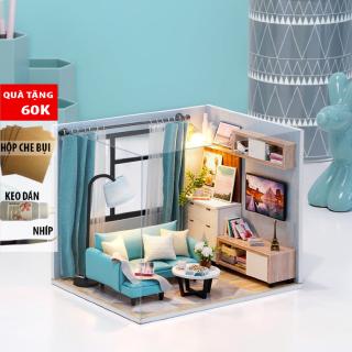 Nhà búp bê lắp ghép The Corner of the Living Room H018