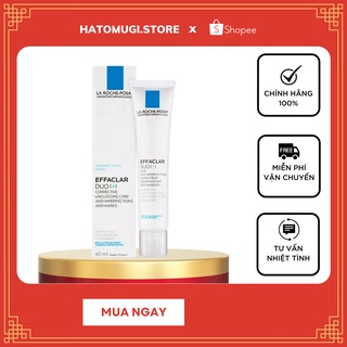 [Hết mụn-hàng Auth] Kem Giảm Mụn La Roche Posay Effaclar Duo+ 15ml-mini