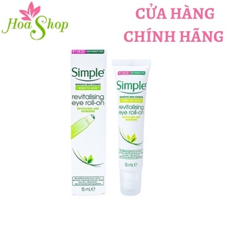 Lăn dưỡng mắt Simple Kind To Eyes Revitalising Eye Roll-On 15ml